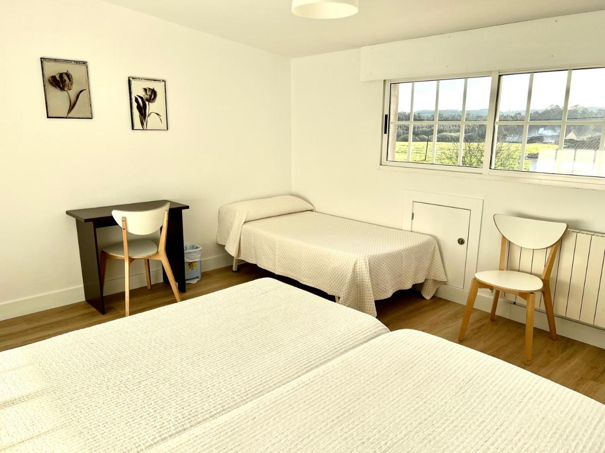 Pension Maruja * Hotel O Pedrouzo Ngoại thất bức ảnh